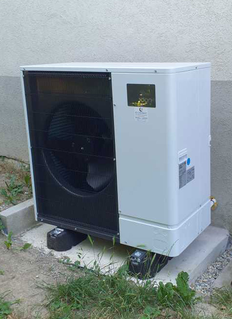 Mise en place d’une pompe à chaleur MITSUBISHI